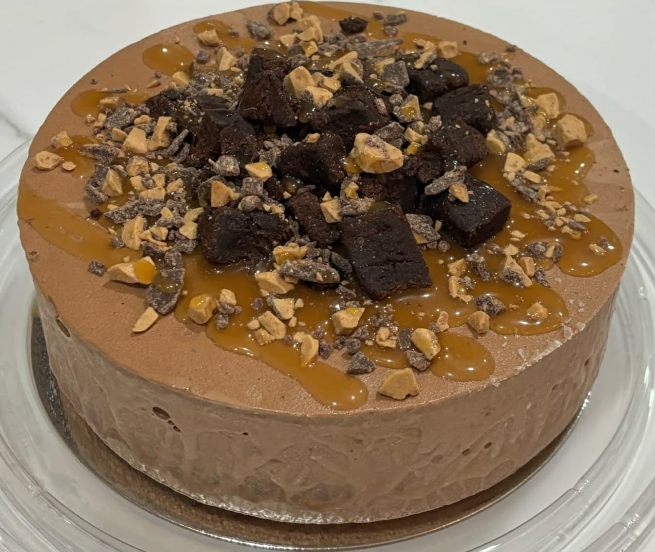 Gâteau à la crème glacée Triple Chocolat Caramel